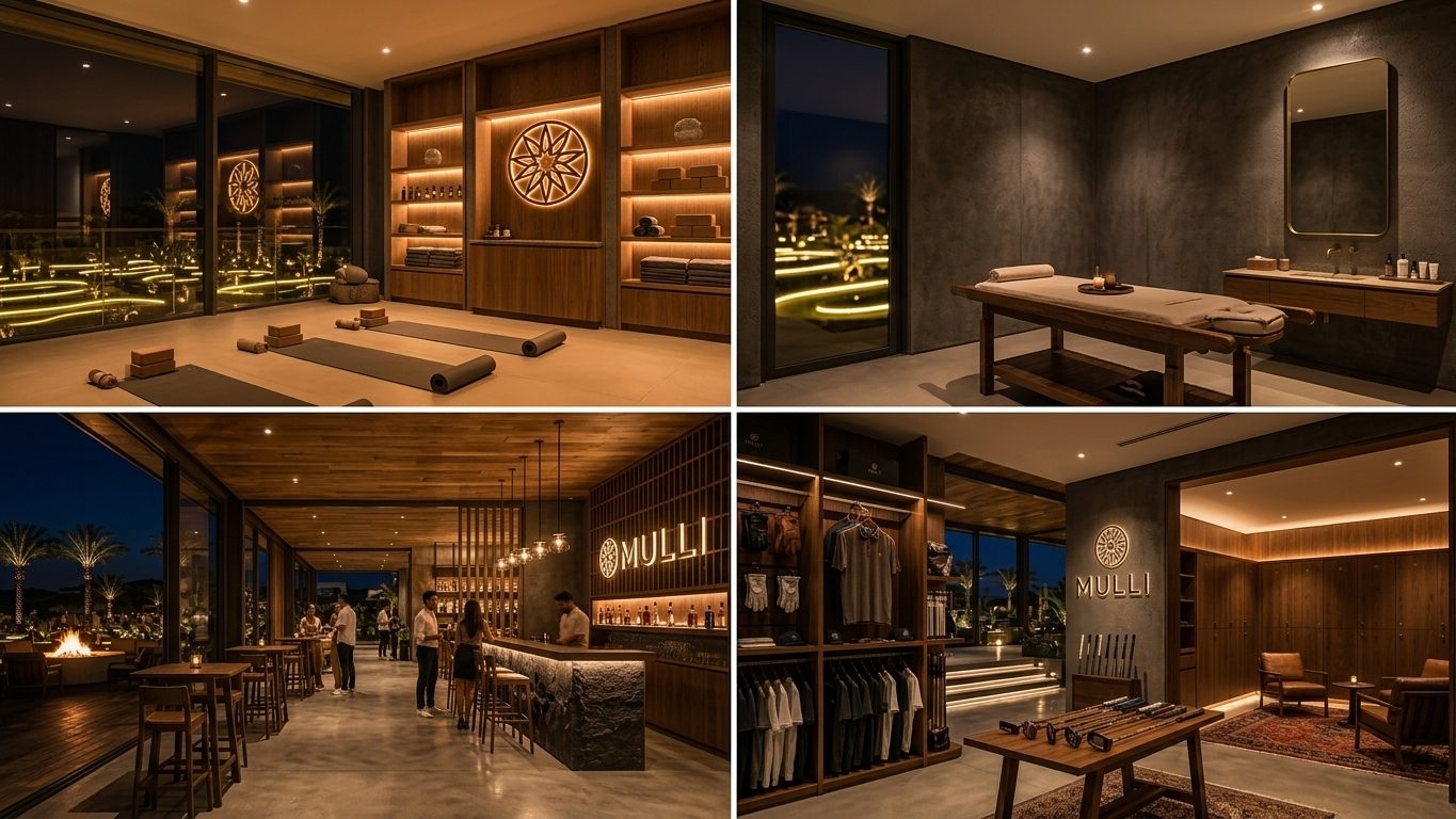 Wellness, bar e loja